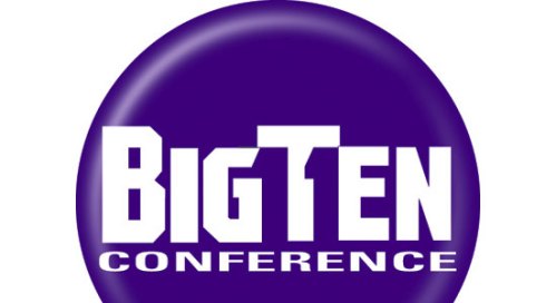 The Big Ten logo has a hidden 11 around the ten because of the recent expansion to 11 teams